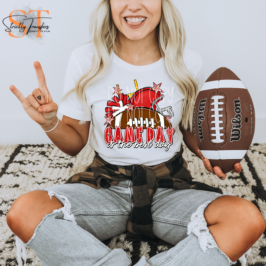 Game Day is the Best Day - Multiple Colors Direct to Film Transfers