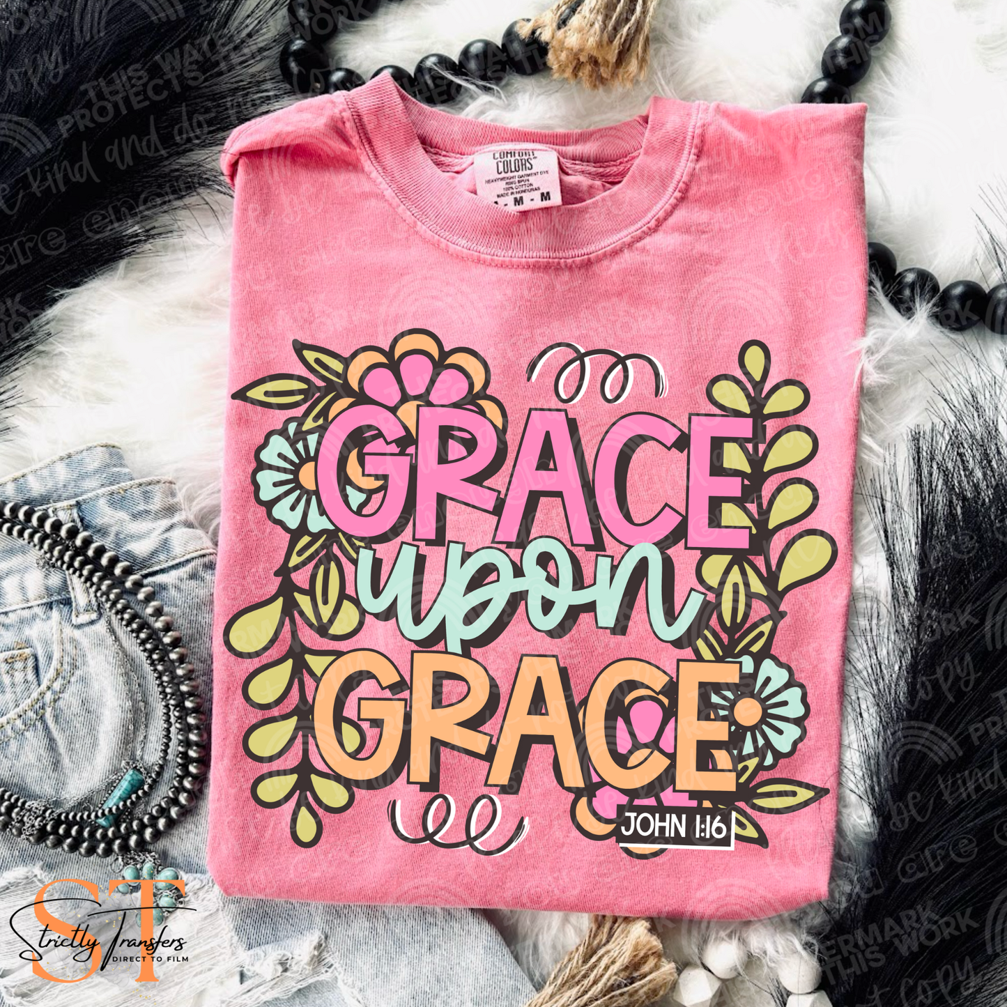 Grace Upon Grace Direct to Film Transfers