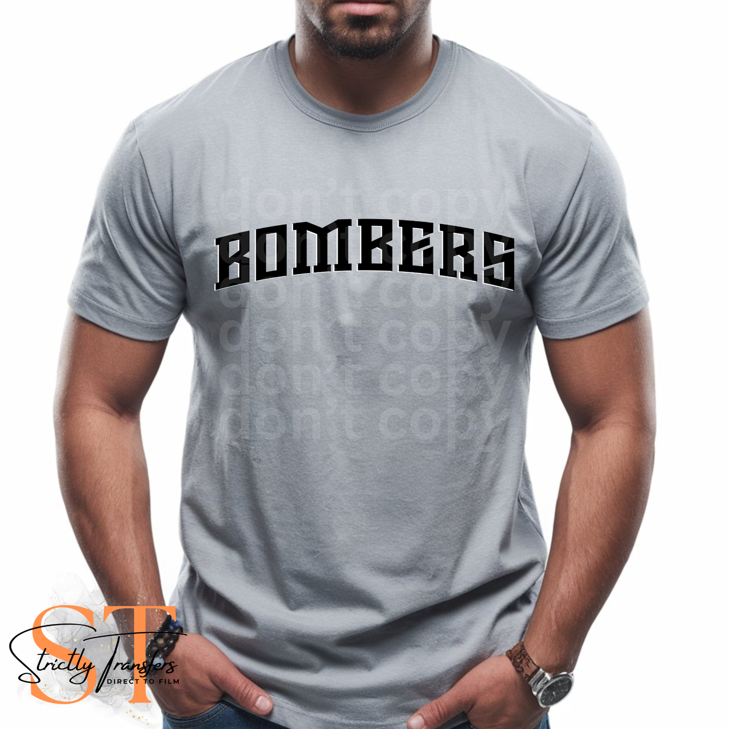 Bombers Simple Arc Direct to Film Transfers