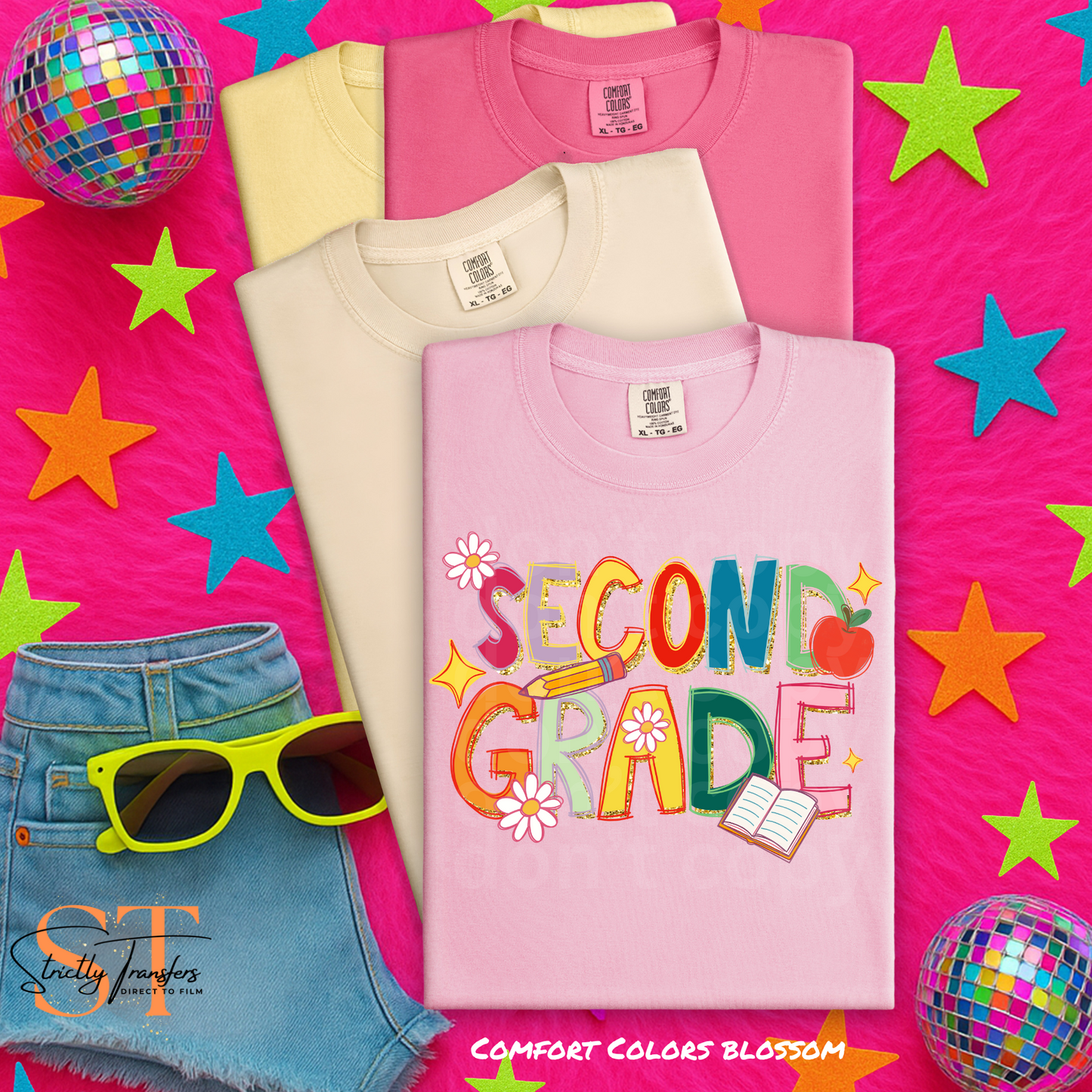 Preppy Grade Levels Direct to Film Transfers