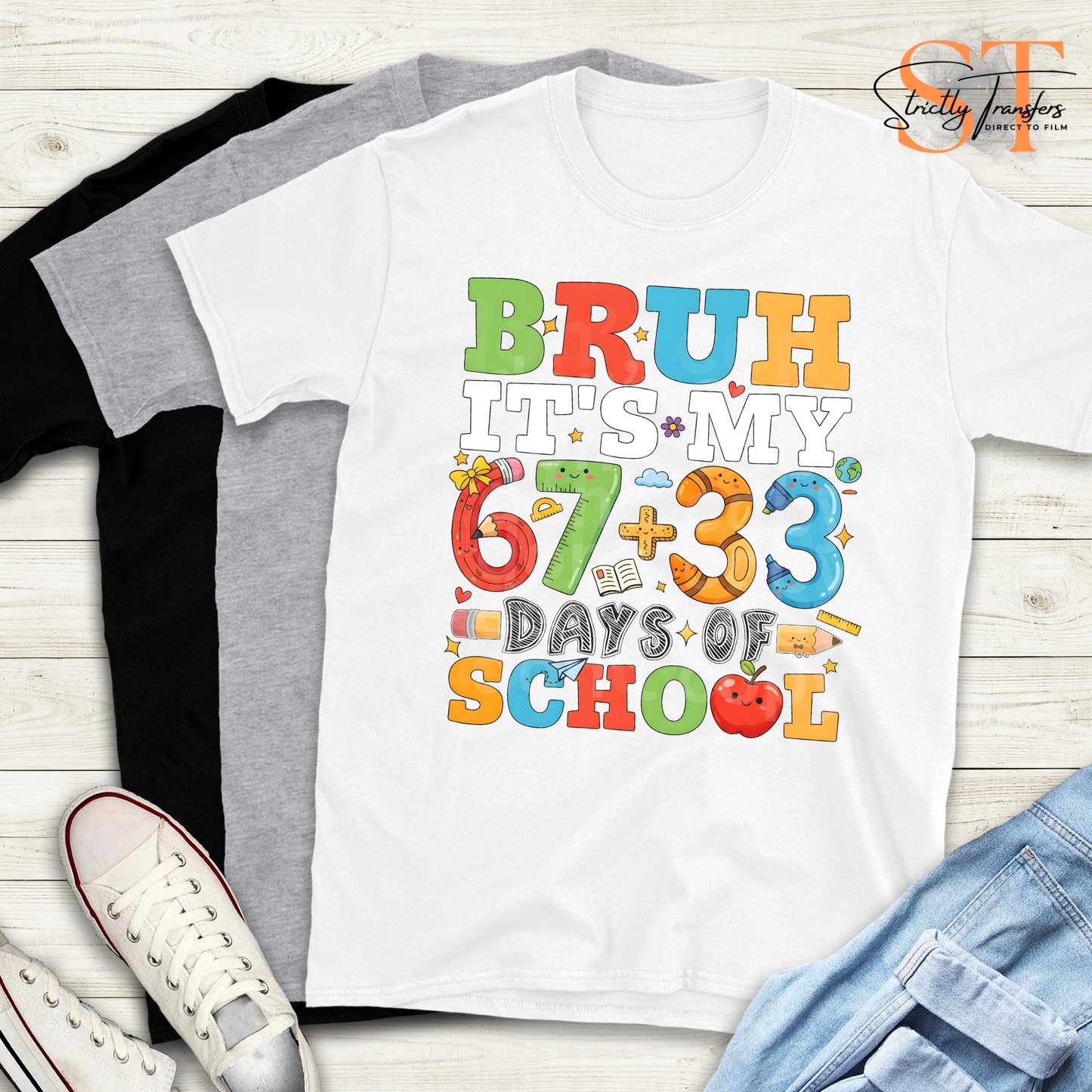 Bruh It's My 67+33 Days of School Direct to Film Transfers