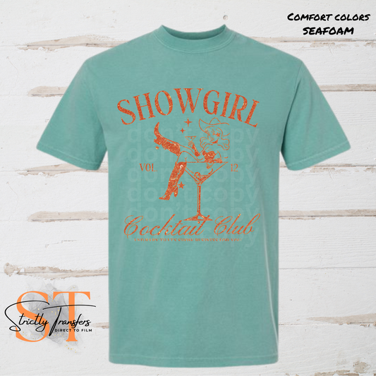 Showgirl Cocktail Club Direct to Film Transfers