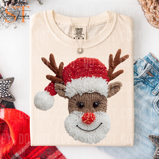 Reindeer Yarn Direct to Film Transfers