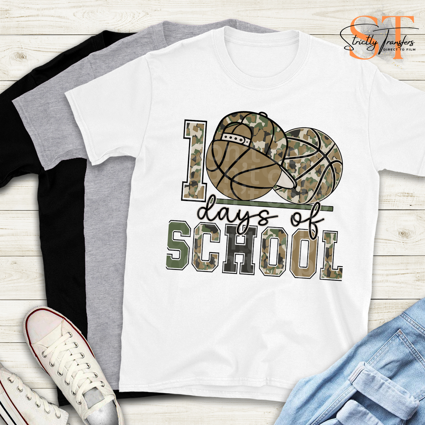 100 Days of School Sports - 6 Sports Direct to Film Transfers