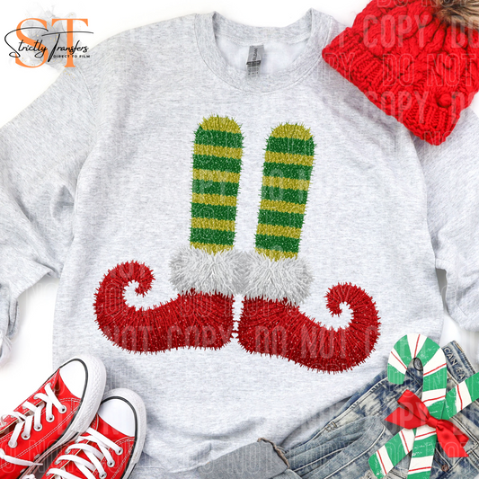 Elf Feet Yarn Direct to Film Transfers