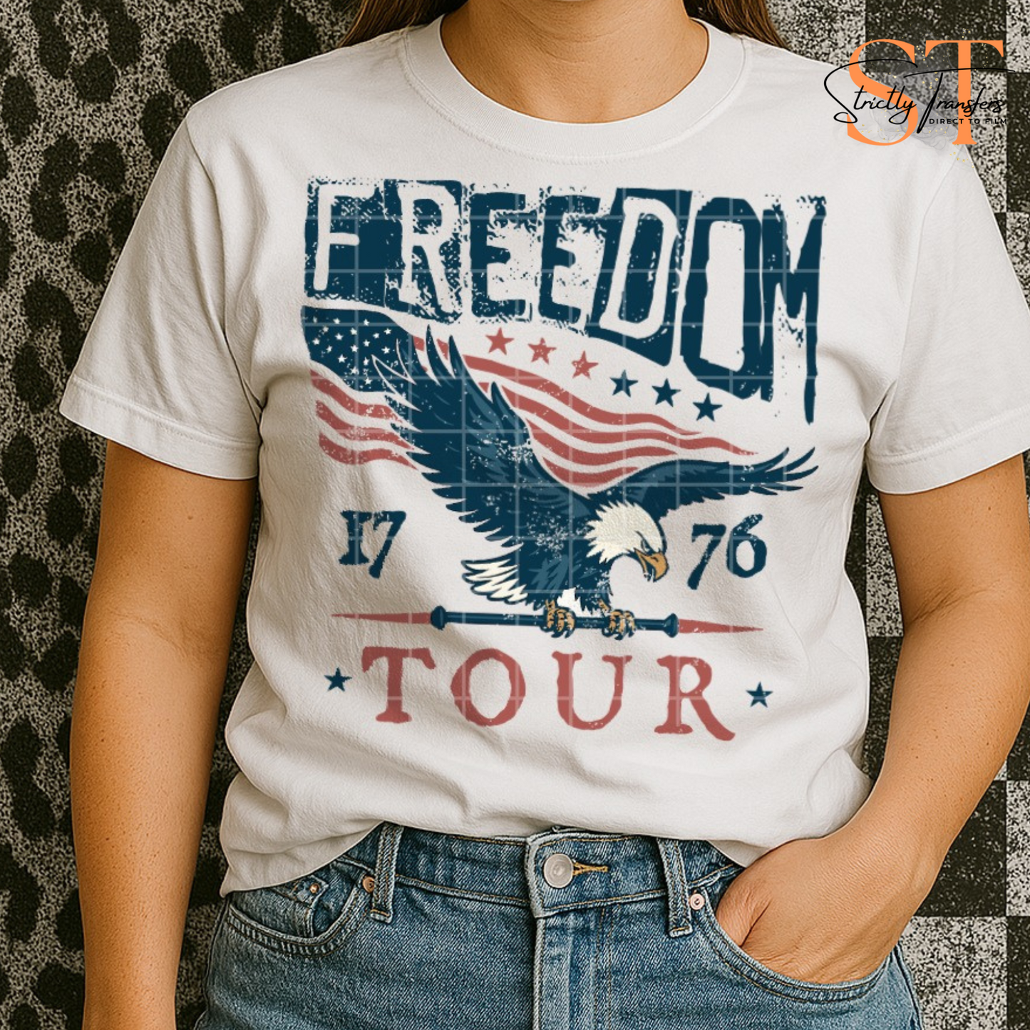 Freedom Tour - 2 options Direct to Film Transfers