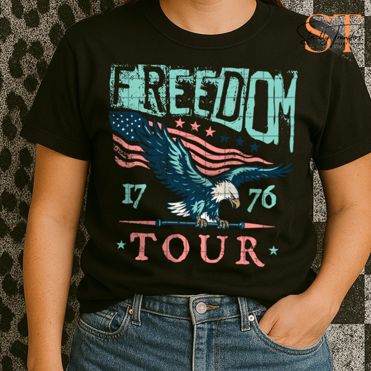 Freedom Tour - 2 options Direct to Film Transfers