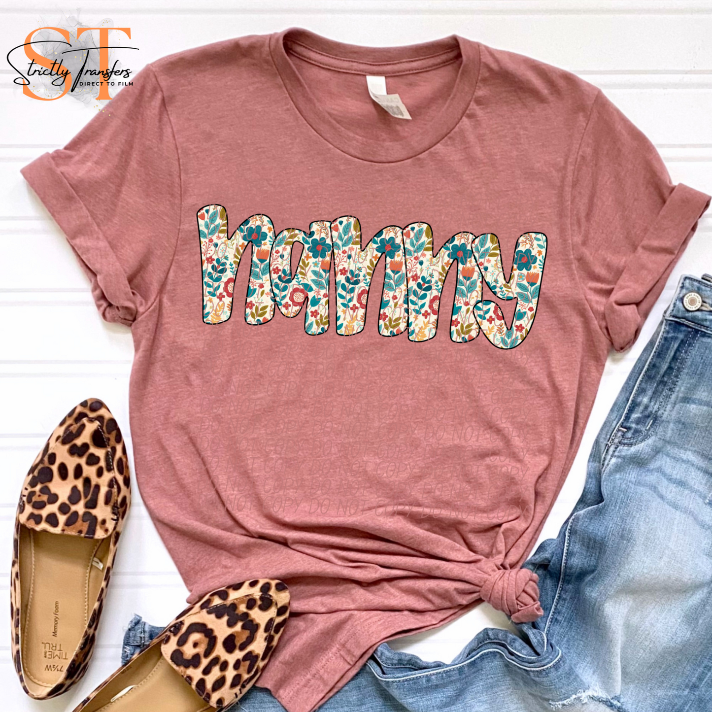 Fall Boho Nanny Direct to Film Transfers