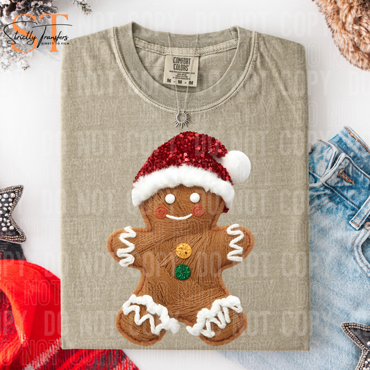 Gingerbread Yarn Direct to Film Transfers
