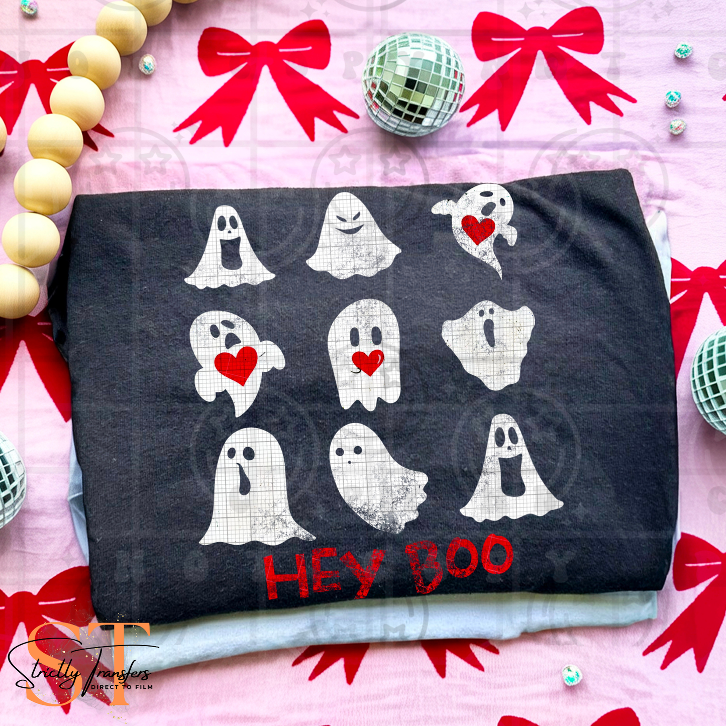 Hey Boo Direct to Film Transfers