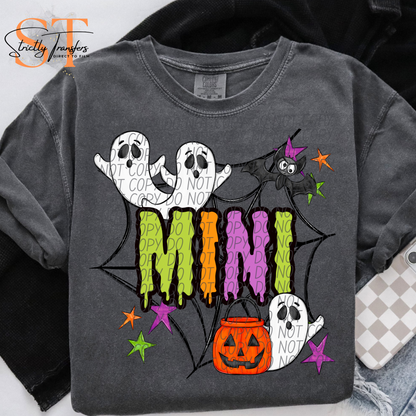 Mini Halloween Direct to Film Transfers
