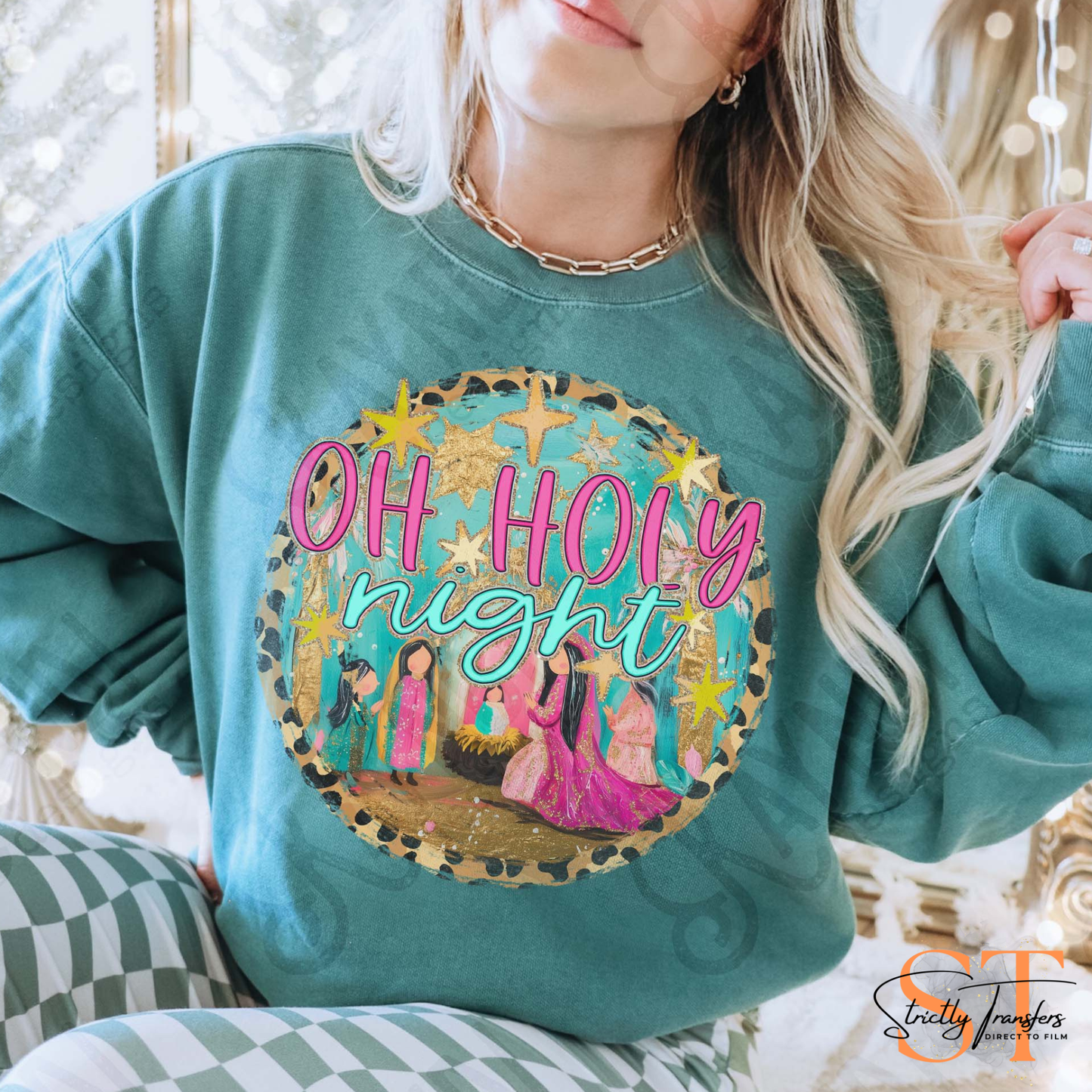 Oh Holy Night Direct to Film Transfers