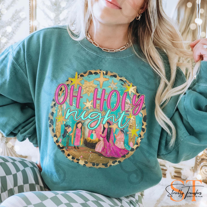 Oh Holy Night Direct to Film Transfers