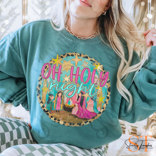 Oh Holy Night Direct to Film Transfers