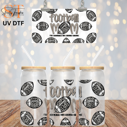 Football & Fall UV Libbey Wrap Direct to Film Wraps