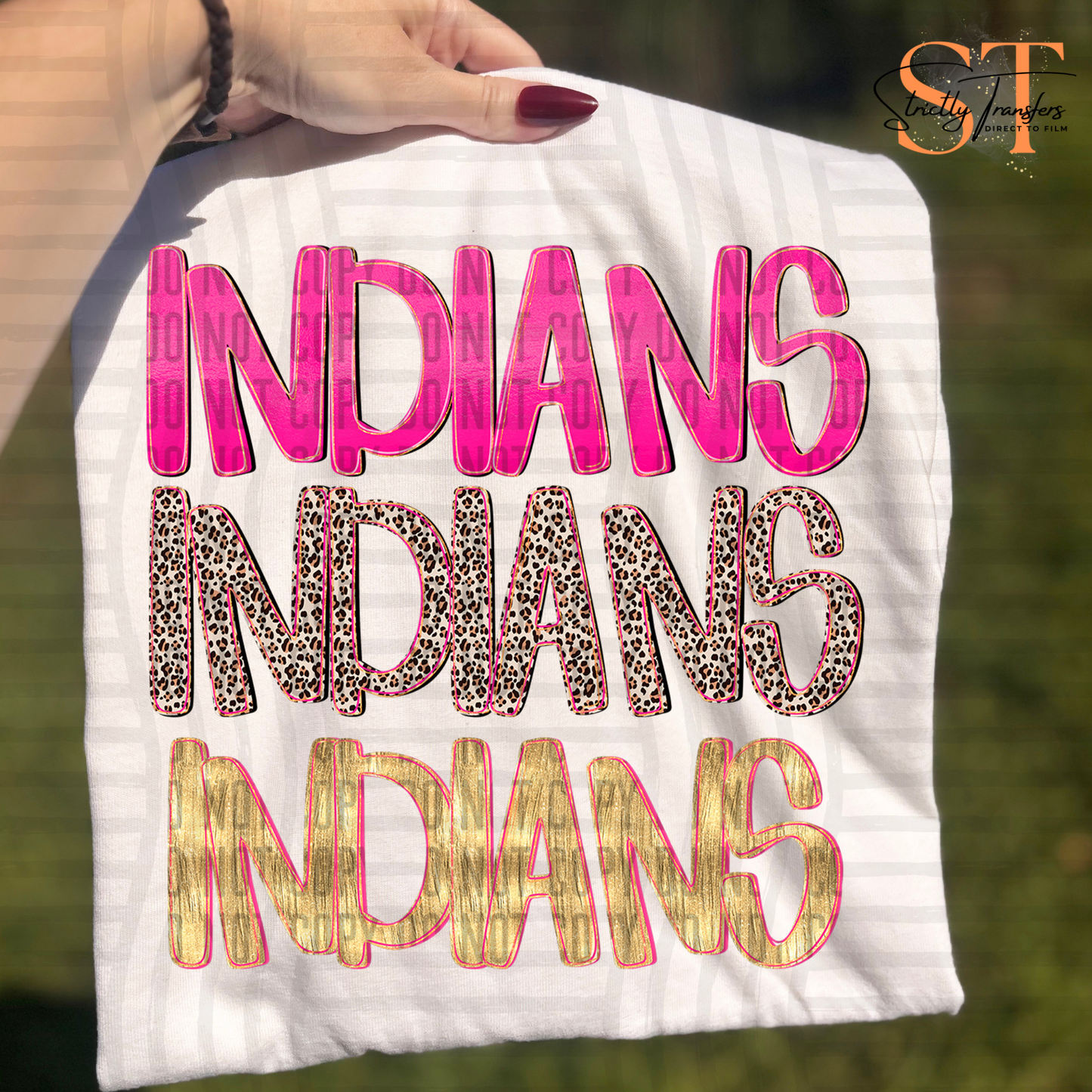 Pretty in Pink Indians Direct to Film Transfers
