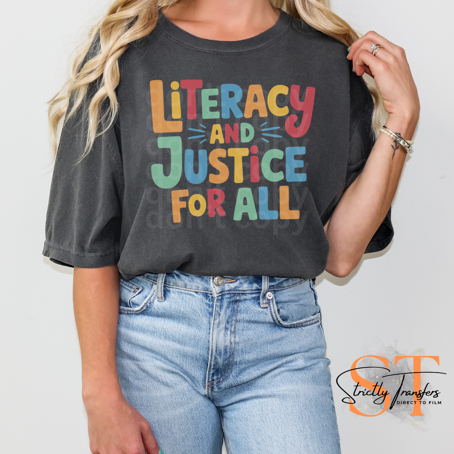 Literacy and Justice for All - 3 options Direct to Film Transfers