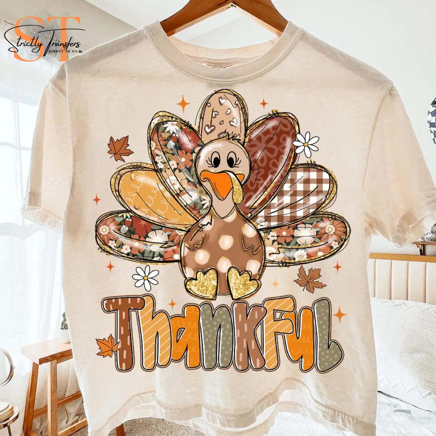 Thankful Turkey Direct to Film Transfers