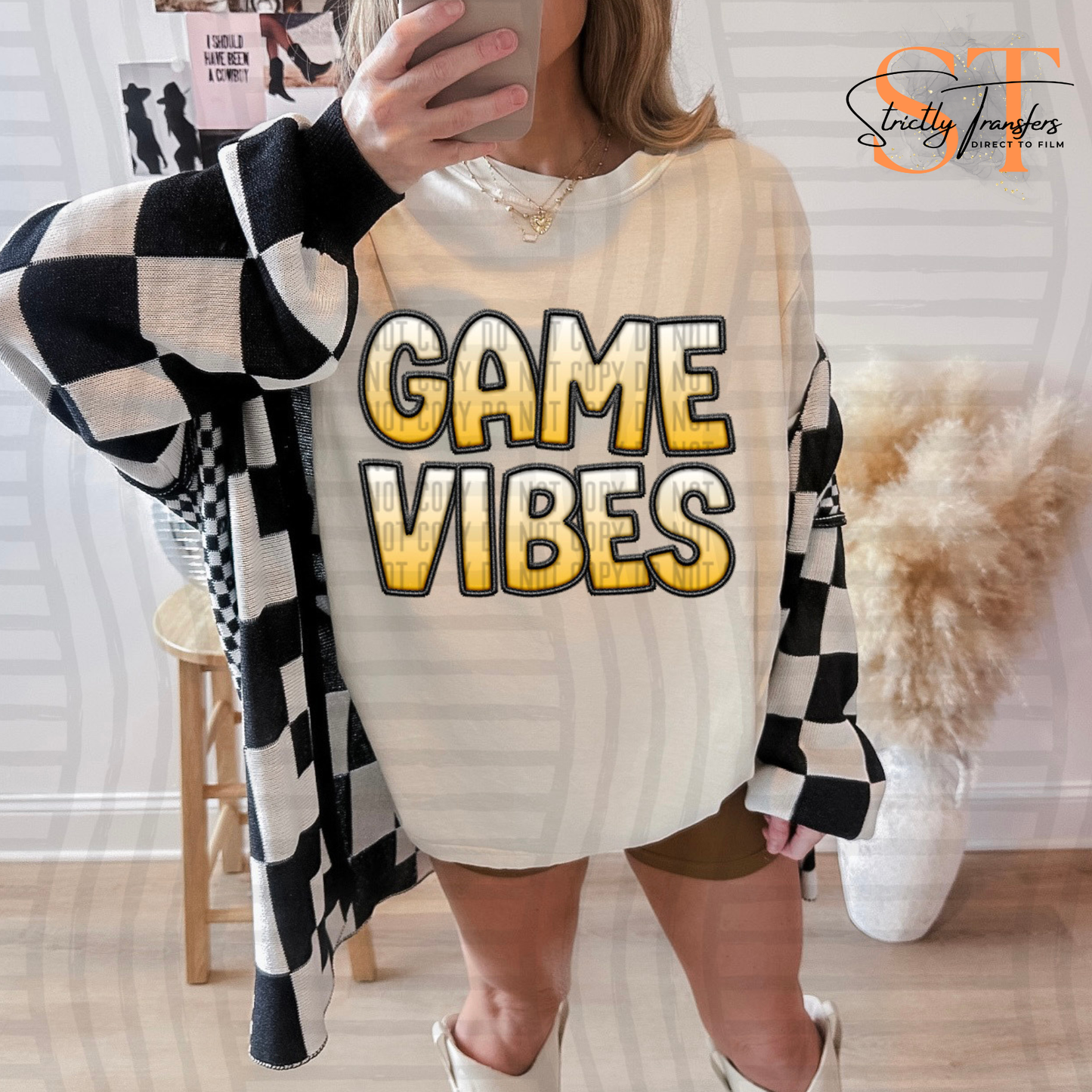 Game Vibes Solids - 9 Colors Direct to Film Transfers