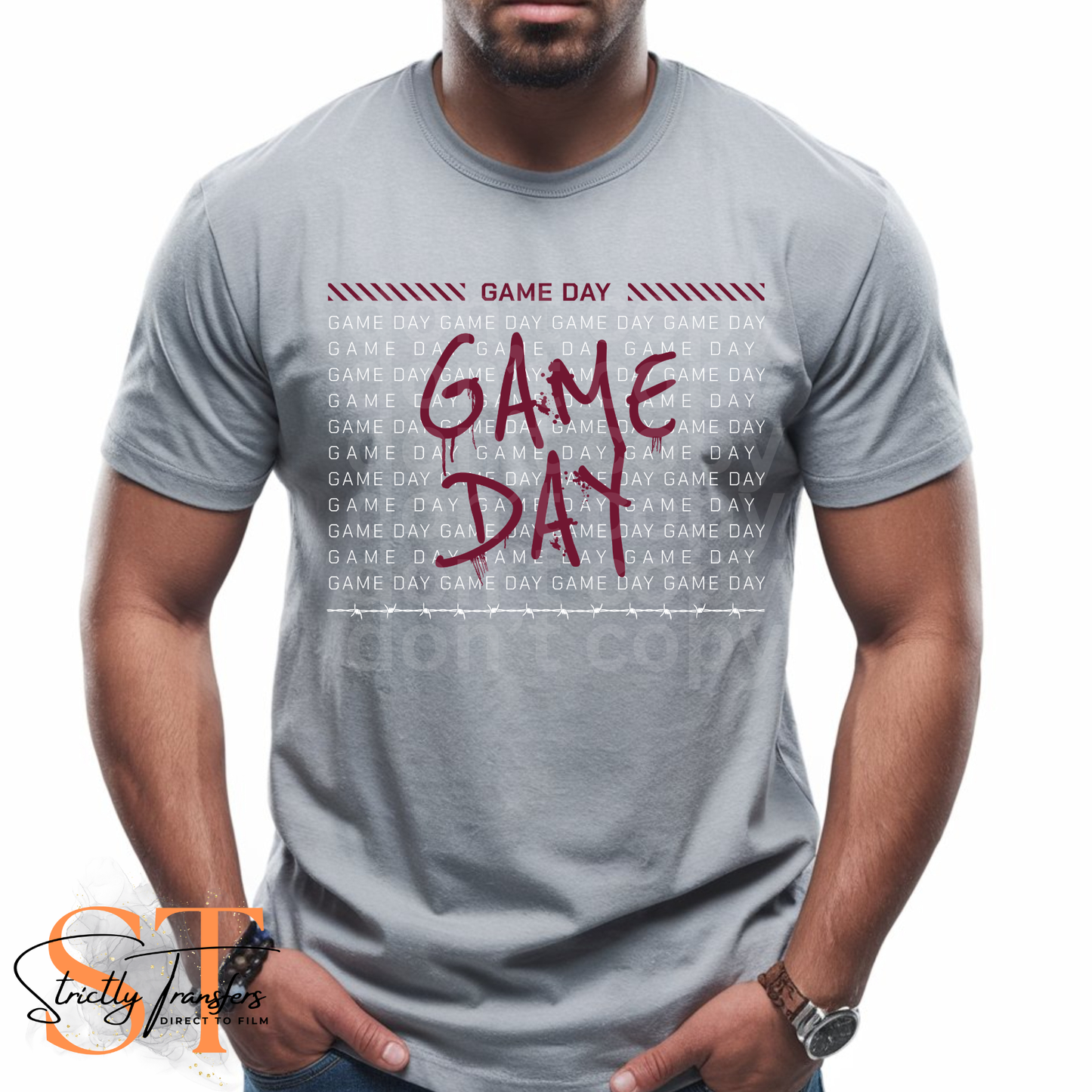 Game Day - 8 options Direct to Film Transfers