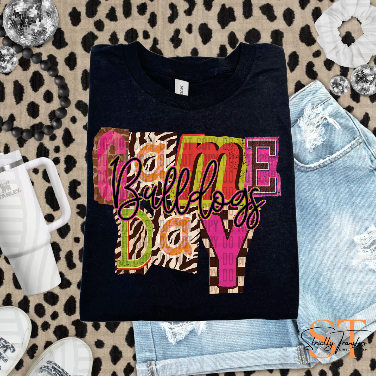 Bulldogs Magazine Game Day Direct to Film Transfers