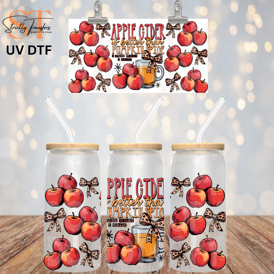 Apple Cider is Better Libbey Wrap Direct to Film Wraps