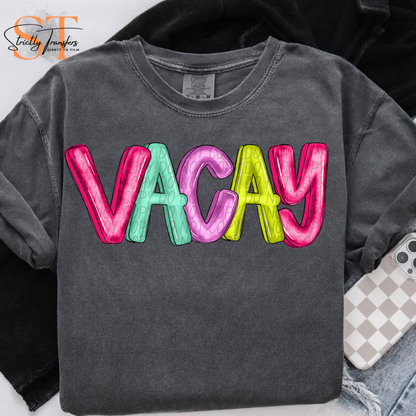 Vacay Direct to Film Transfers
