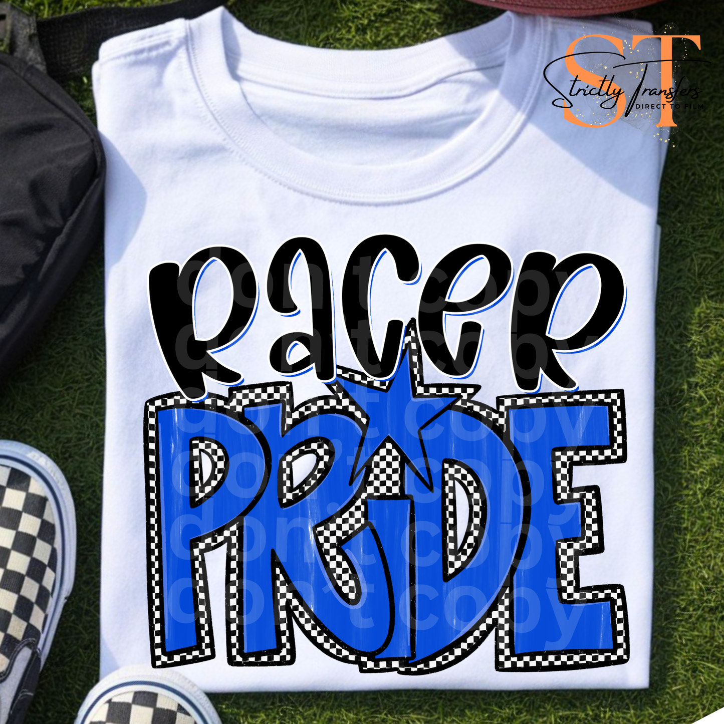 Preppy Pride Checkered Mascots Direct to Film Transfers