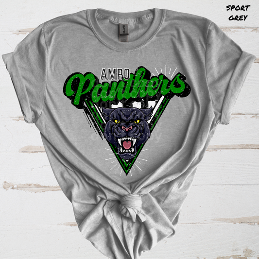 Retro/Vintage Ampo Panthers Direct to Film Transfers