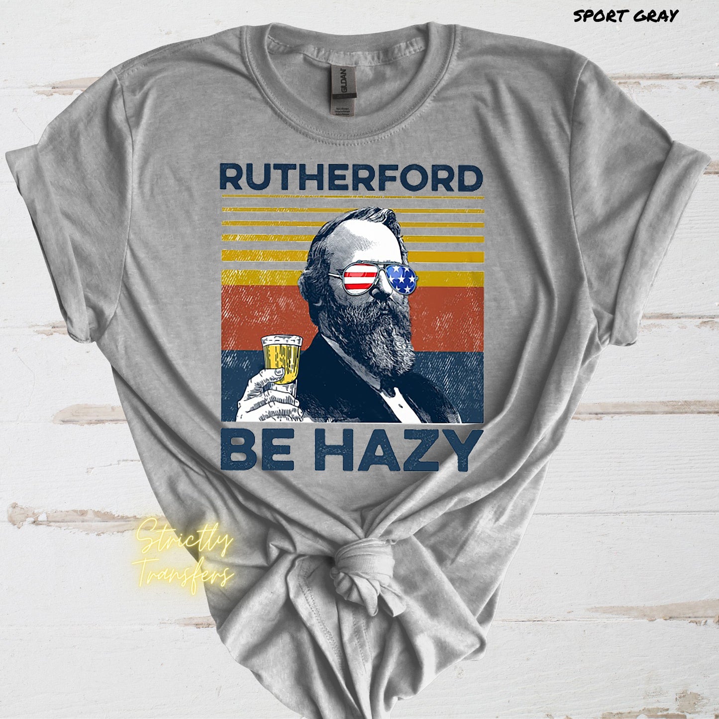 Rutherford Be Hazy Direct to Film Transfer
