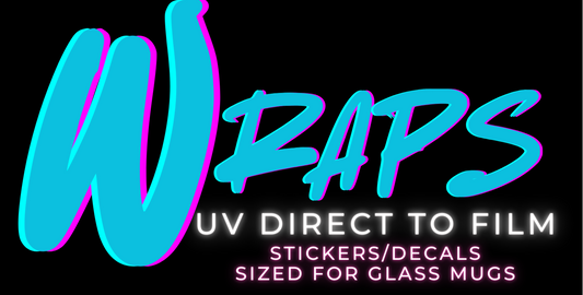 Custom UV Direct to Film Wraps - Individuals Sizes