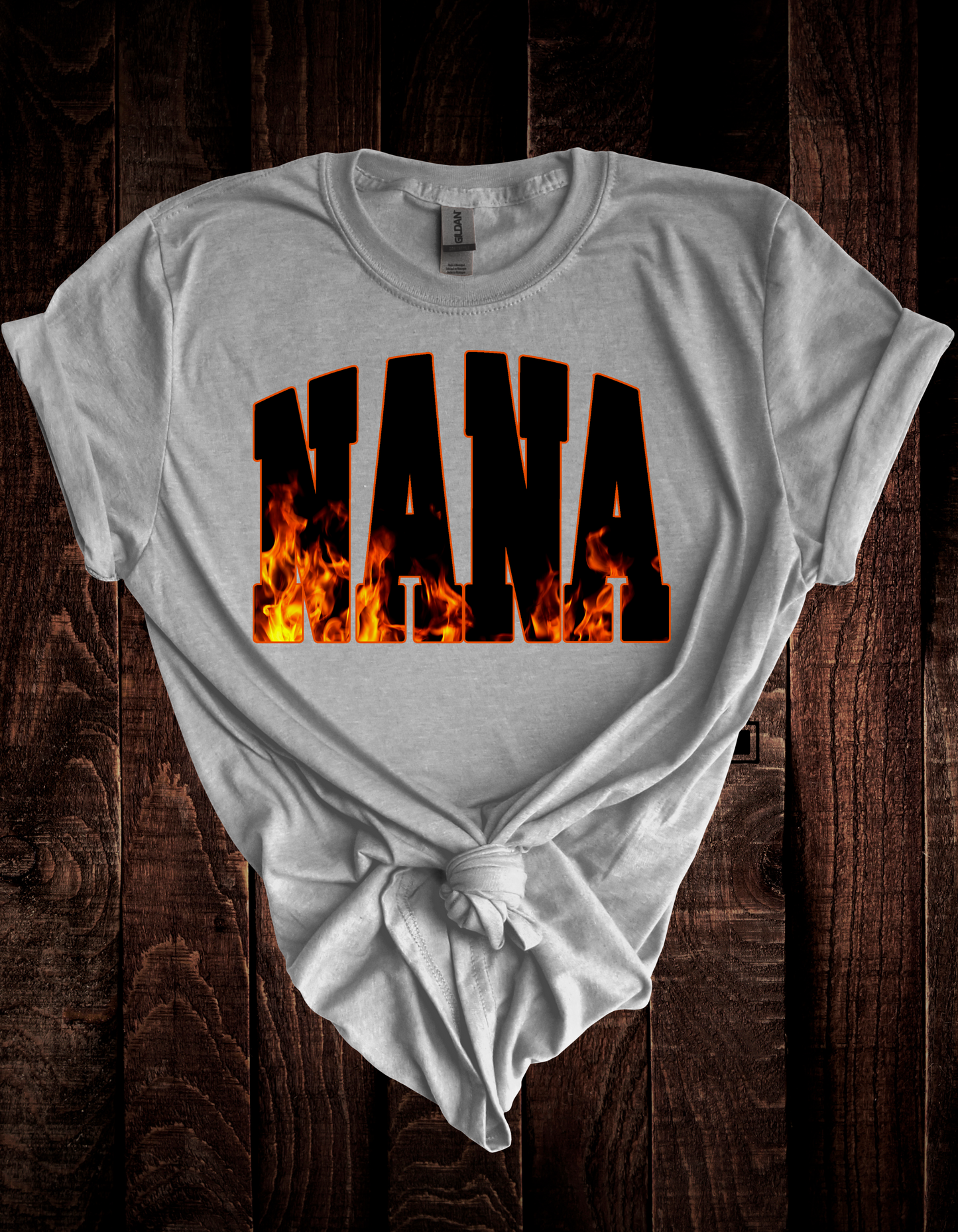 Nana Flames Direct to Film Transfer