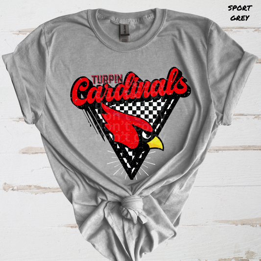 Retro/Vintage Turpin Cardinals Direct to Film Transfers