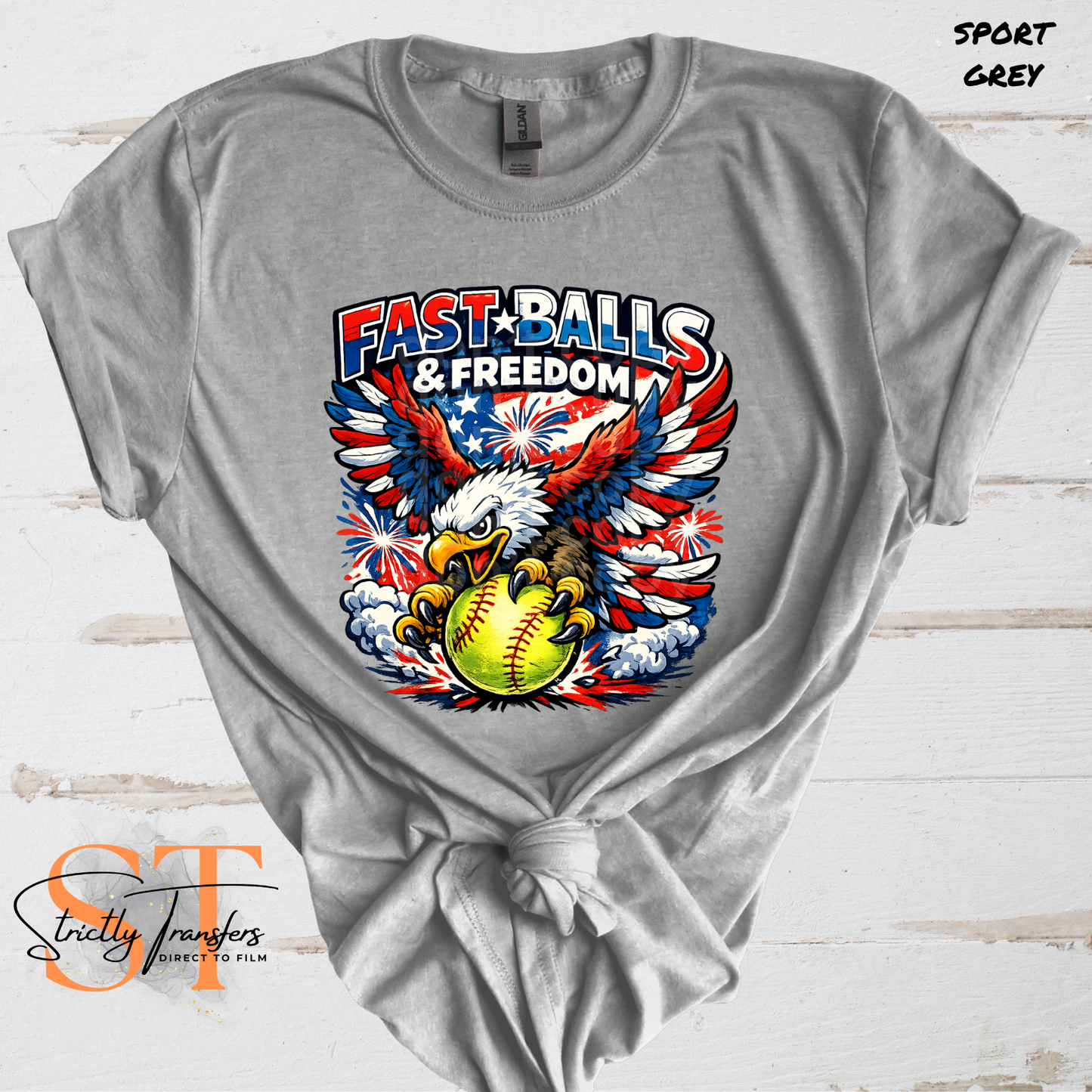 Fast Balls & Freedom Softball Direct to Film Transfers