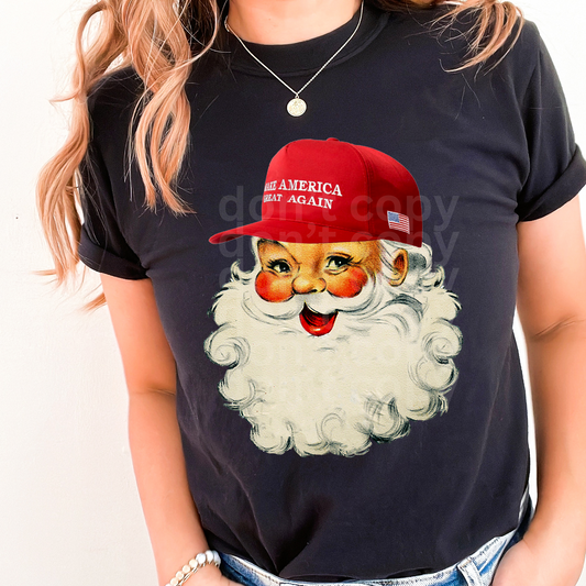 MAGA Claus Direct to Film Transfer