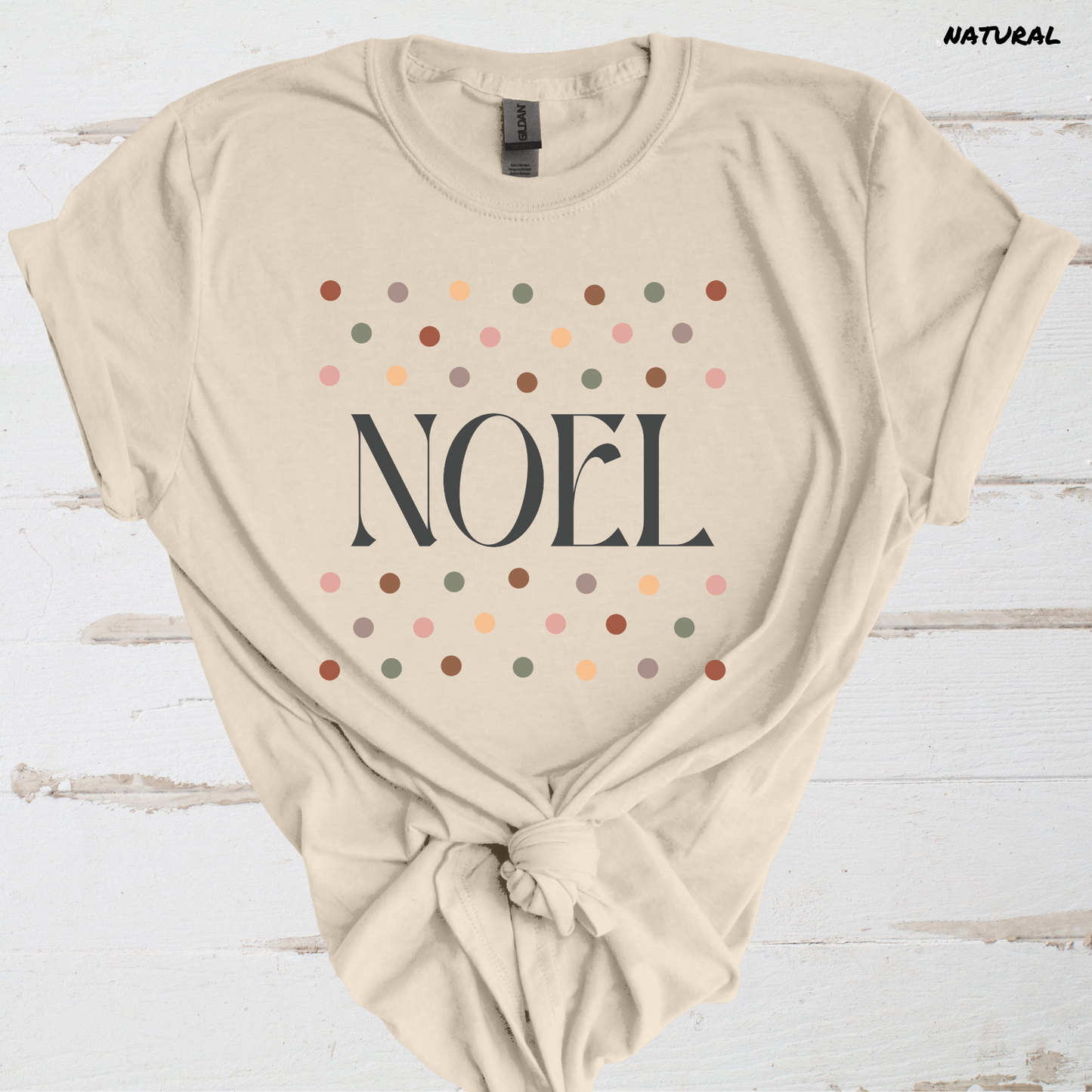 NOEL Dots Boho Direct to Film Transfer