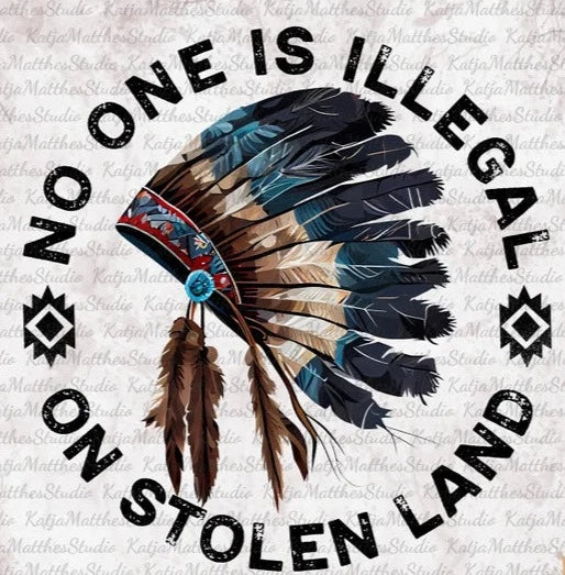 No One is Illegal On Stolen Land Direct to Film Transfer