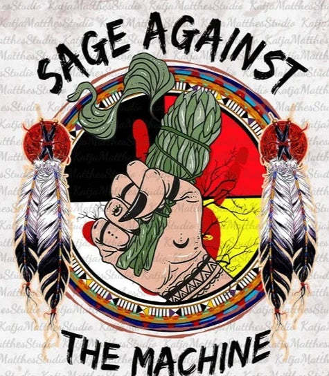Sage Against the Machine Direct to Film Transfer