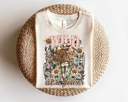 Wild As A Flower Girl Direct to Film Transfer