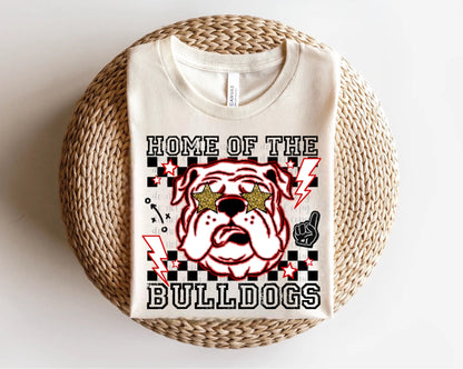 Home of the Bulldogs Direct to Film Transfer