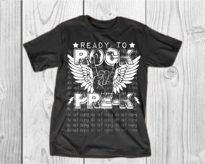 Ready to Rock Pre-K Direct to Film Transfer