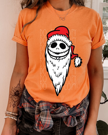 NBC Jack Santa Hat and Fake Beard Direct to Film Transfer