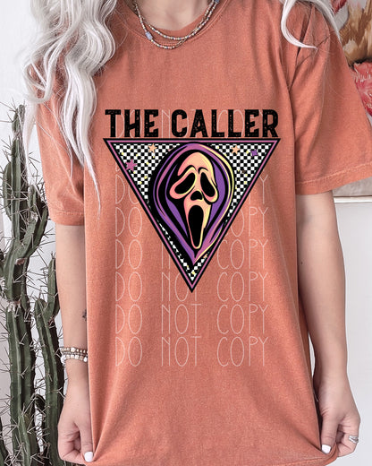 The Caller Ghostface Triangle Direct to Film Transfer