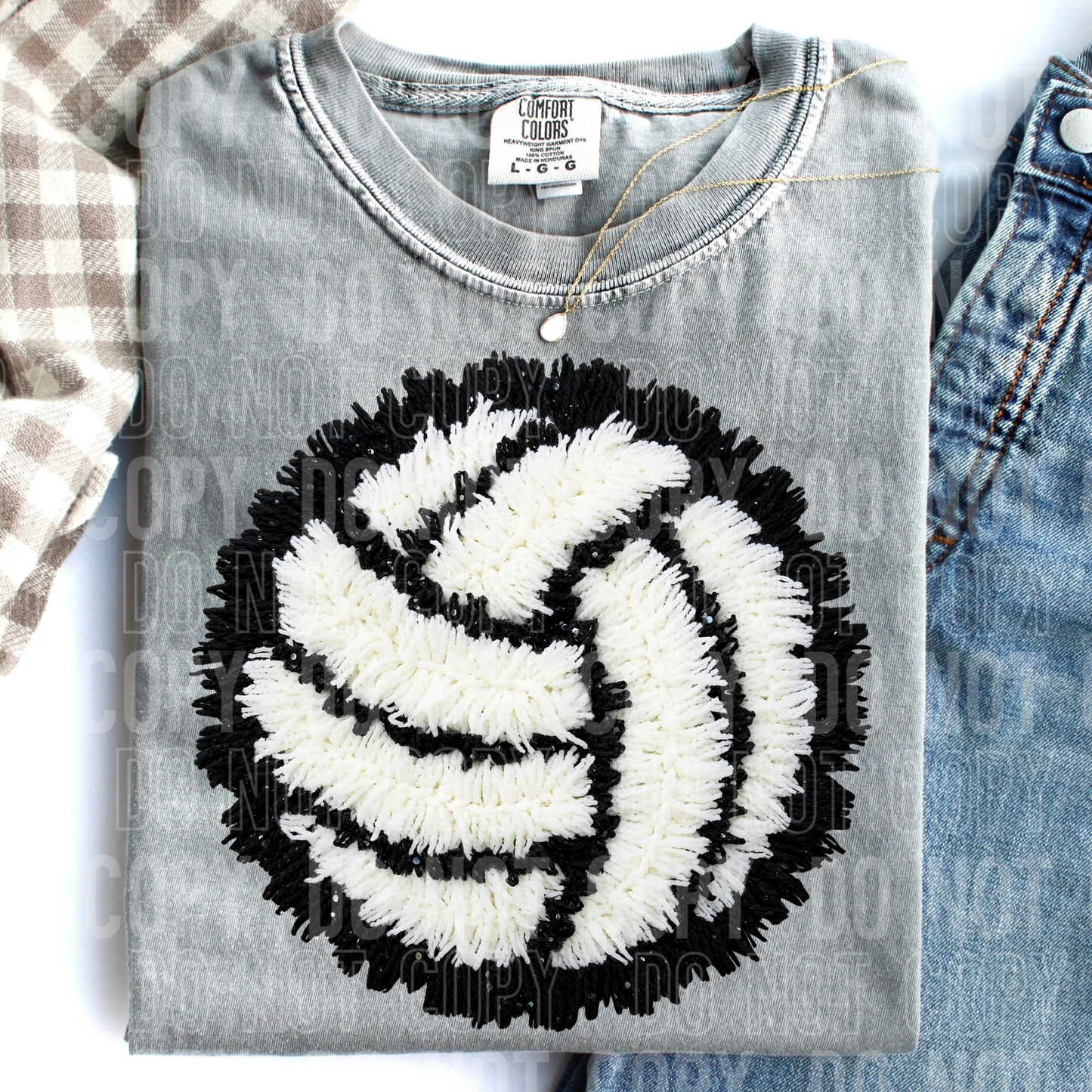 Volleyball Faux Yarn & Sequin Direct to Film Transfers