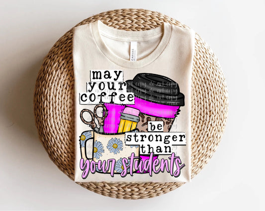 May Your Coffee Be Stronger Than Your Students Direct to Film Transfer