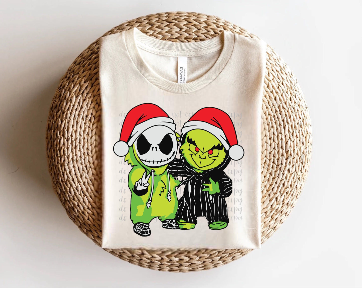 Grinch and Jack Skellington Costume Switch Direct to Film Transfer