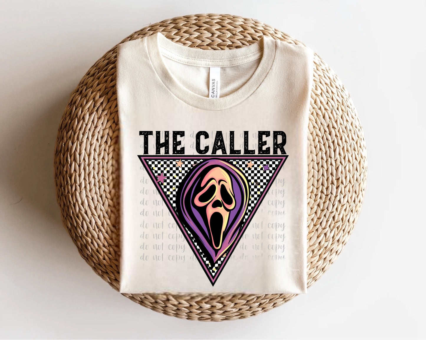 The Caller Ghostface Triangle Direct to Film Transfer