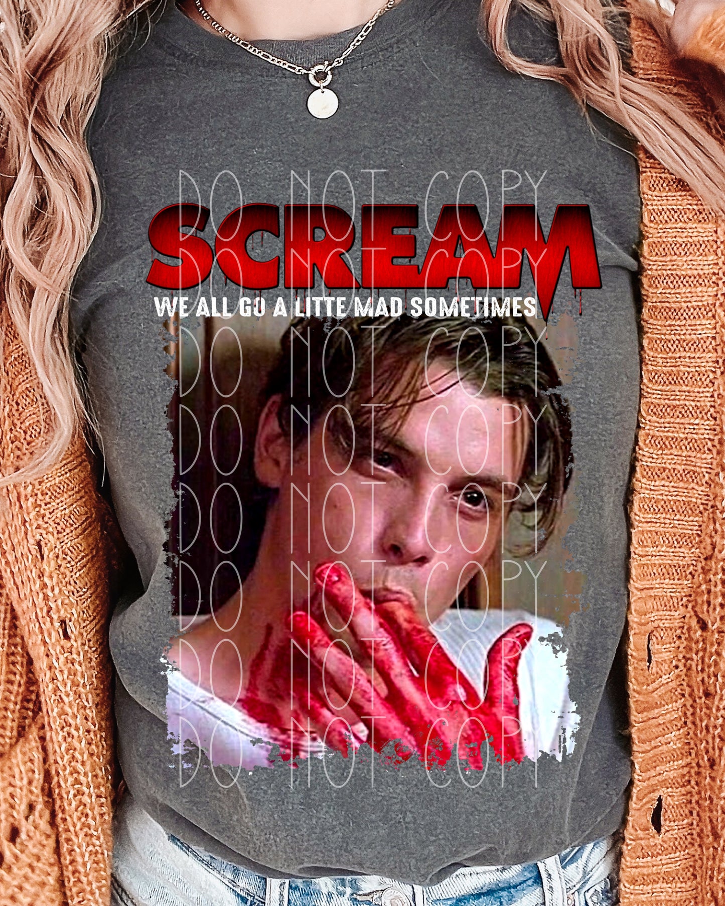 Scream We All Go a Little Mad Billy Bloody Fingers Direct to Film Transfer