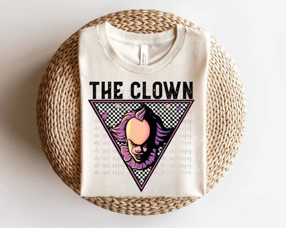 The Clown Pennywise Triangle Direct to Film Transfer