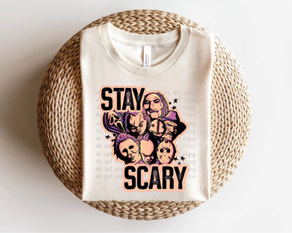 Stay Scary Direct to Film Transfer